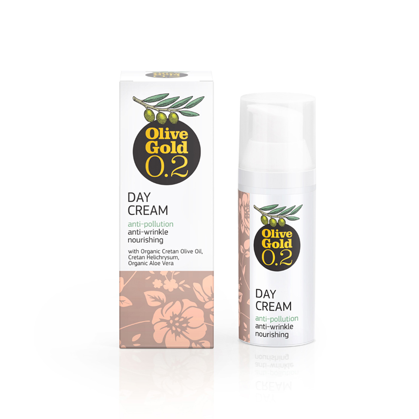 Day cream with organic 0.2 olive oil - Image 1