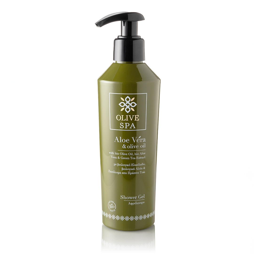 Aloe Shower Gel with Green Tea - Image 1
