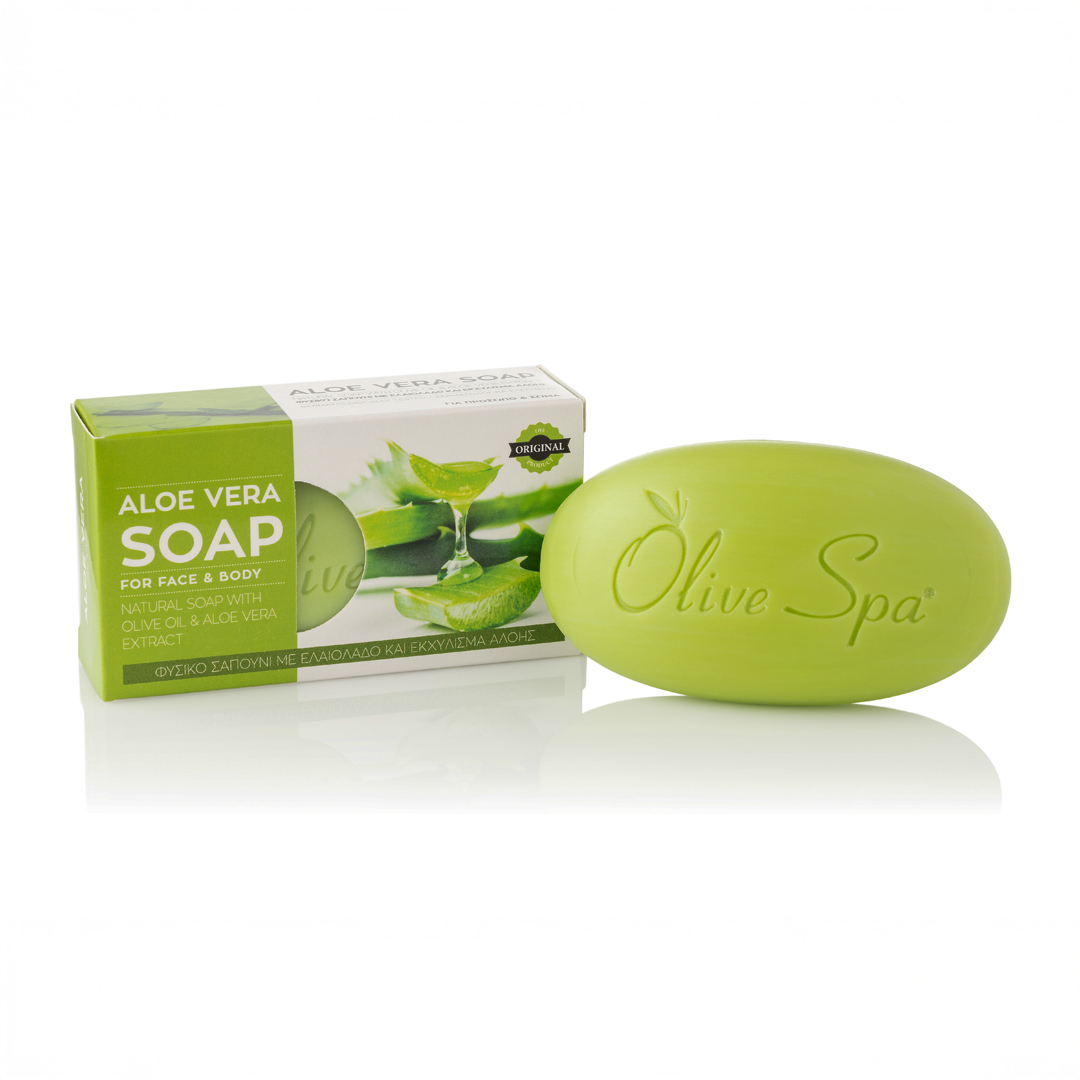 Soap With Olive Oil and Aloe Vera Extract - Image 1