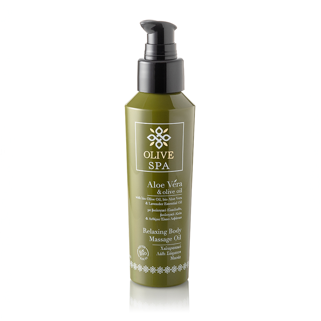 Relaxing Aloe Body Massage Oil - Image 1